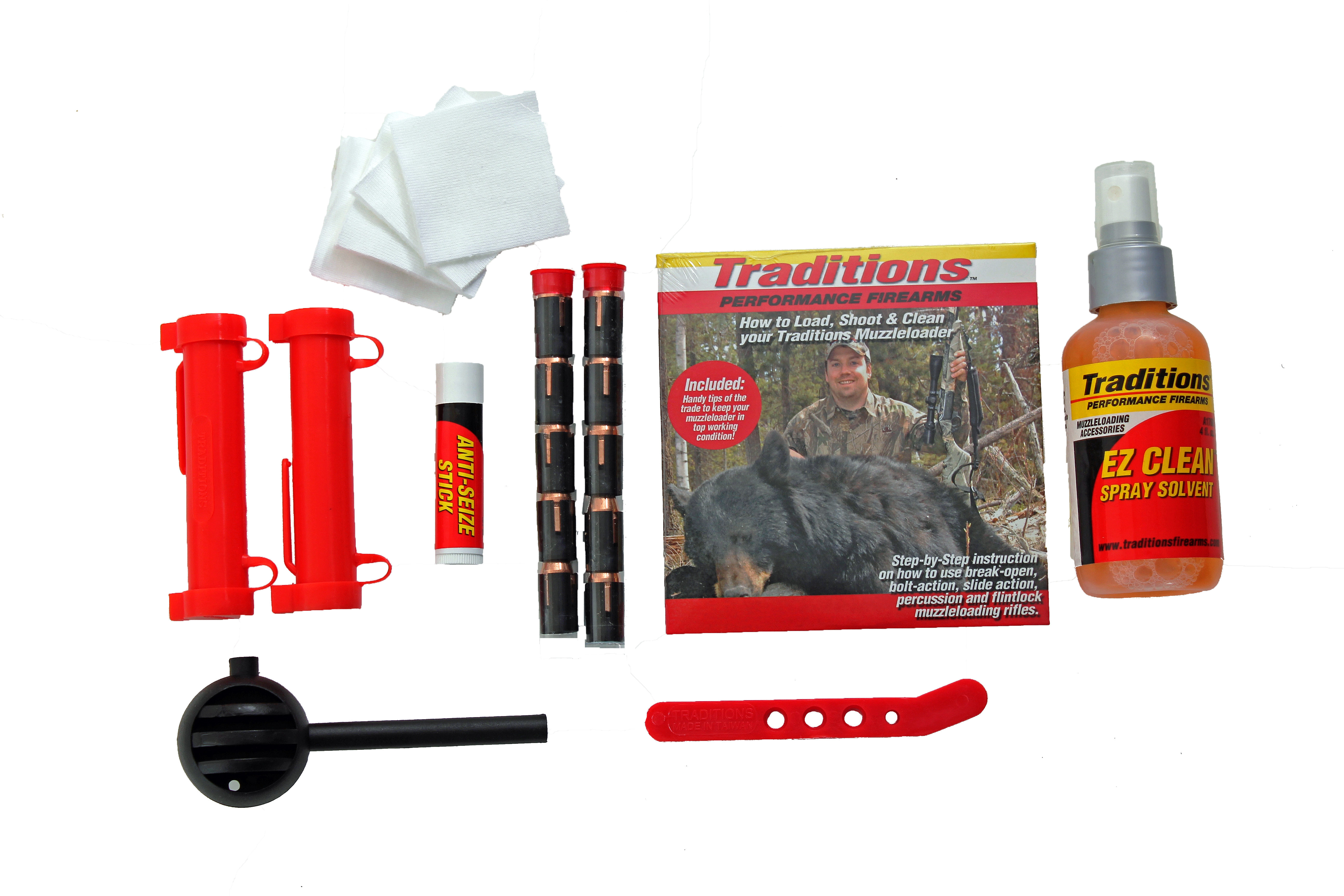 Traditions 5 Piece Black Powder Ramrod Accessory Pack for .50 Cal. # A1205  New!