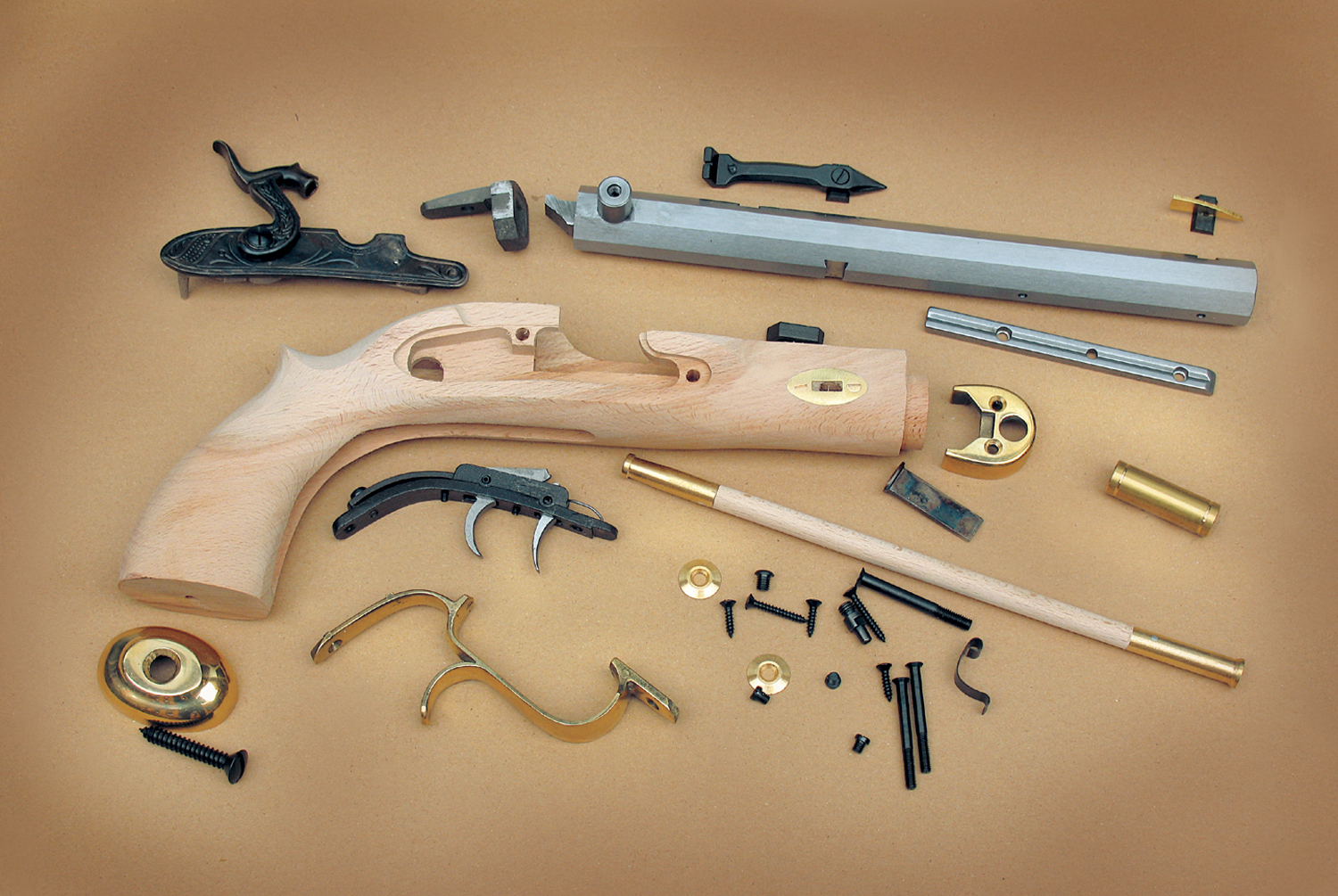 Traditions Kentucky Flintlock .50cal with Shooting Accessories