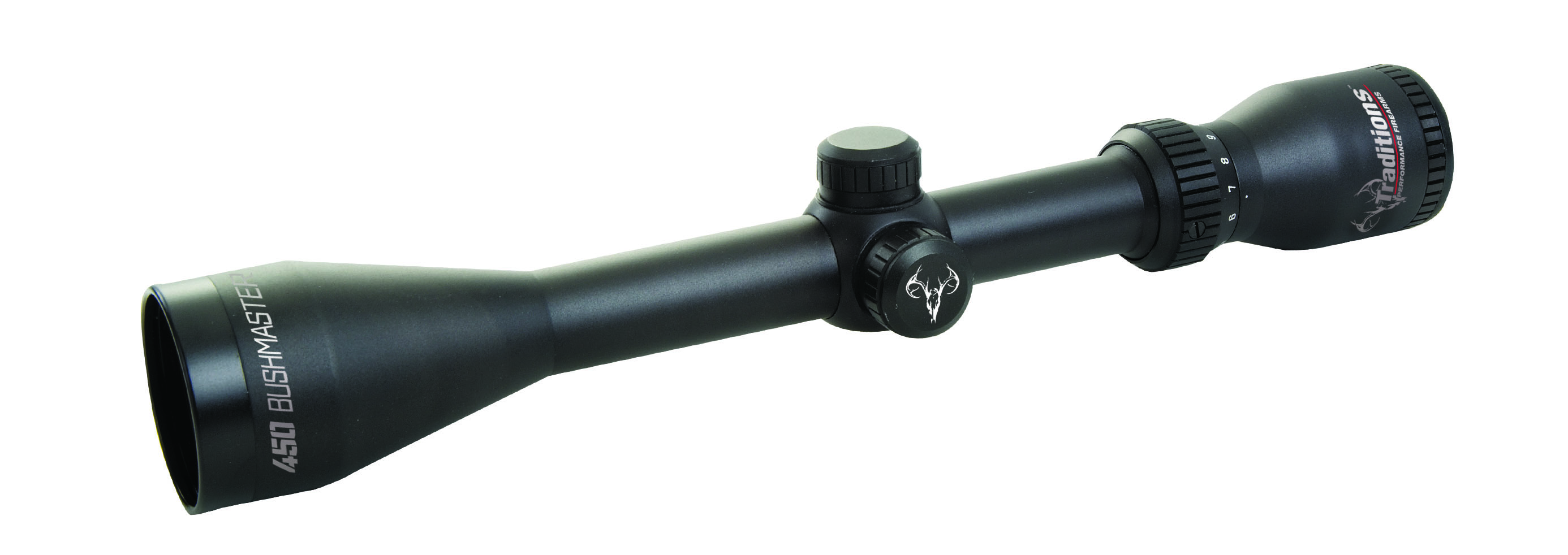 Rifle Hunter Series 3-9x40 Scope with Range-Finding Reticle Matte Black