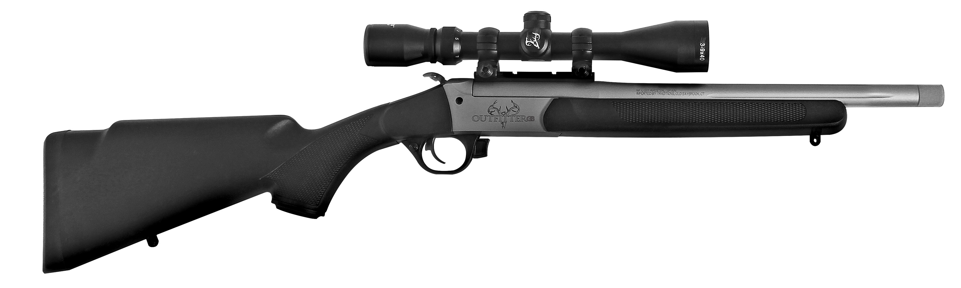 Outfitter G3 Rifle 300 AAC Blackout Black/CeraKote with 3-9x40 Scope