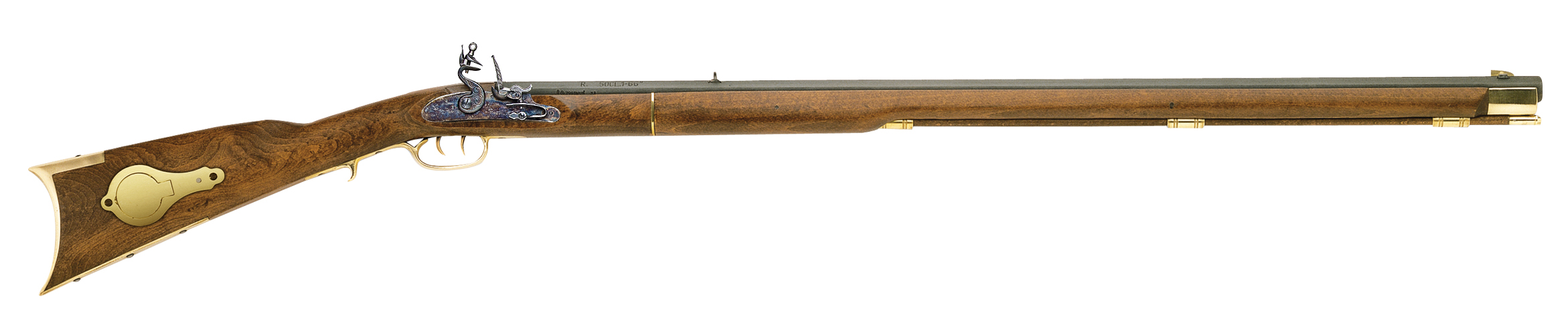 Deluxe Kentucky Rifle .50 cal Flintlock Select Hardwood/Blued R2030-02