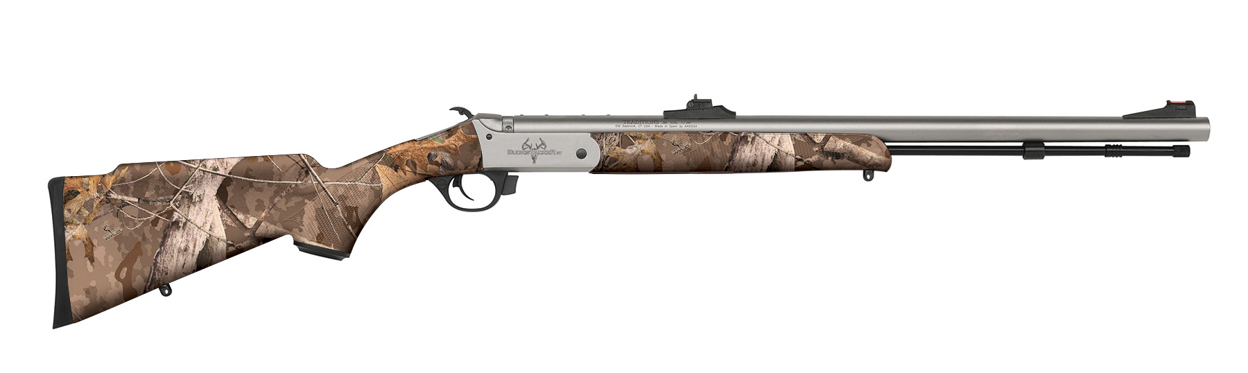 BUCKSTALKER™ XT .50 CAL NEXT WYLD CAMO / PREMIUM CERAKOTE FINISH WITH SIGHTS