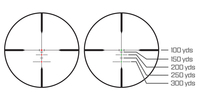 350 LEGEND 3-9X40 ILLUMINATED BDC RANGE-FINDING SCOPE A11350LIR