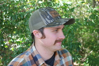 Traditions Mesh Back Hat Mossy Oak Break Up Country with Leather Patch