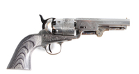 1851 Yankee Sheriff Deluxe Special .44 Cal Steel / Black Laminate Grip FR185135