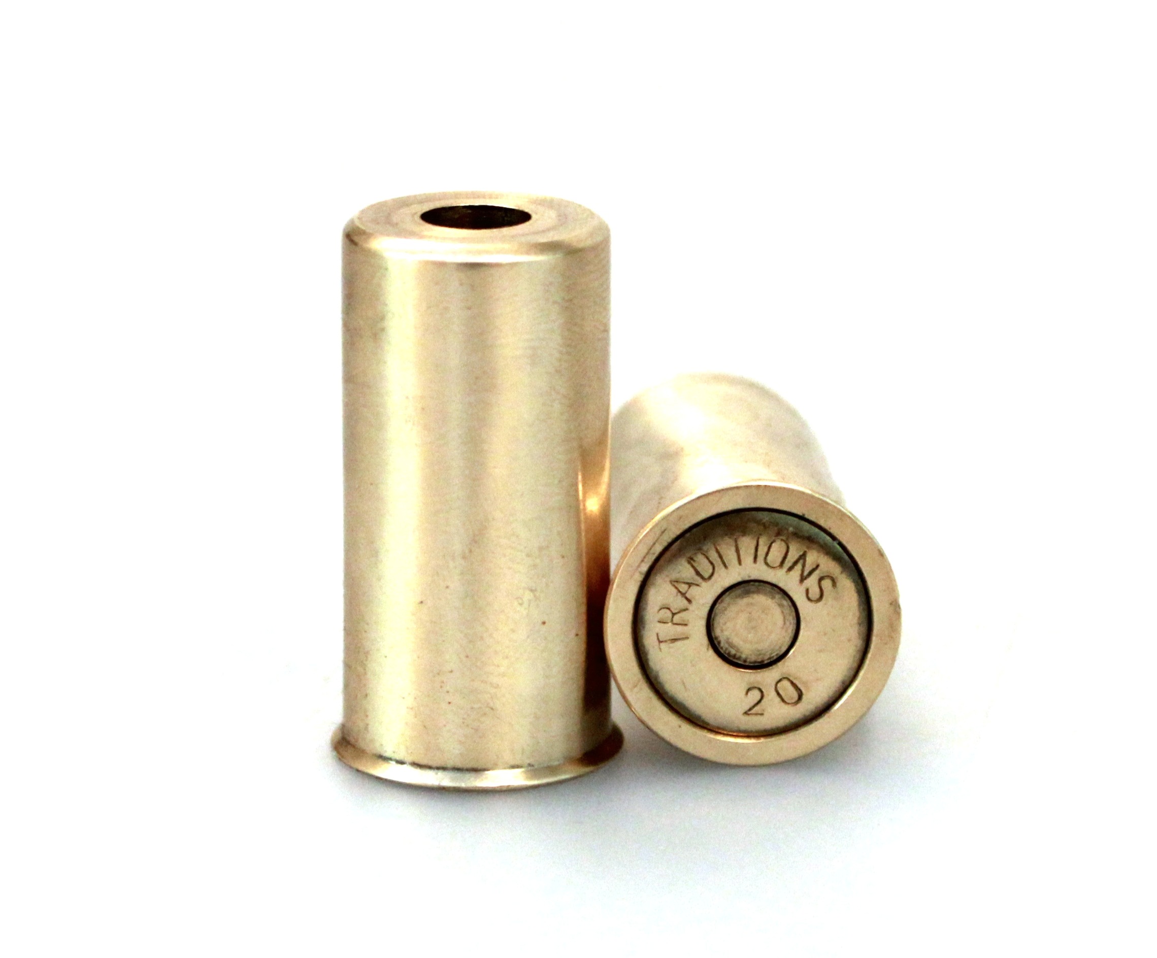 Traditions Snap Caps Solid Brass .12 Gauge Pack of 2  # ASGB12  New! 