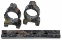 Scope Ring & Base Combo Pack-High Rings & 1-Piece Base, Mossy Oak Break-Up Camo A1789BU