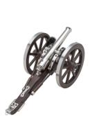Mini Napoleon III .50 caliber, Nickel Finish