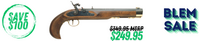 Kentucky Pistol .50 cal Percussion Select Hardwood/Blued