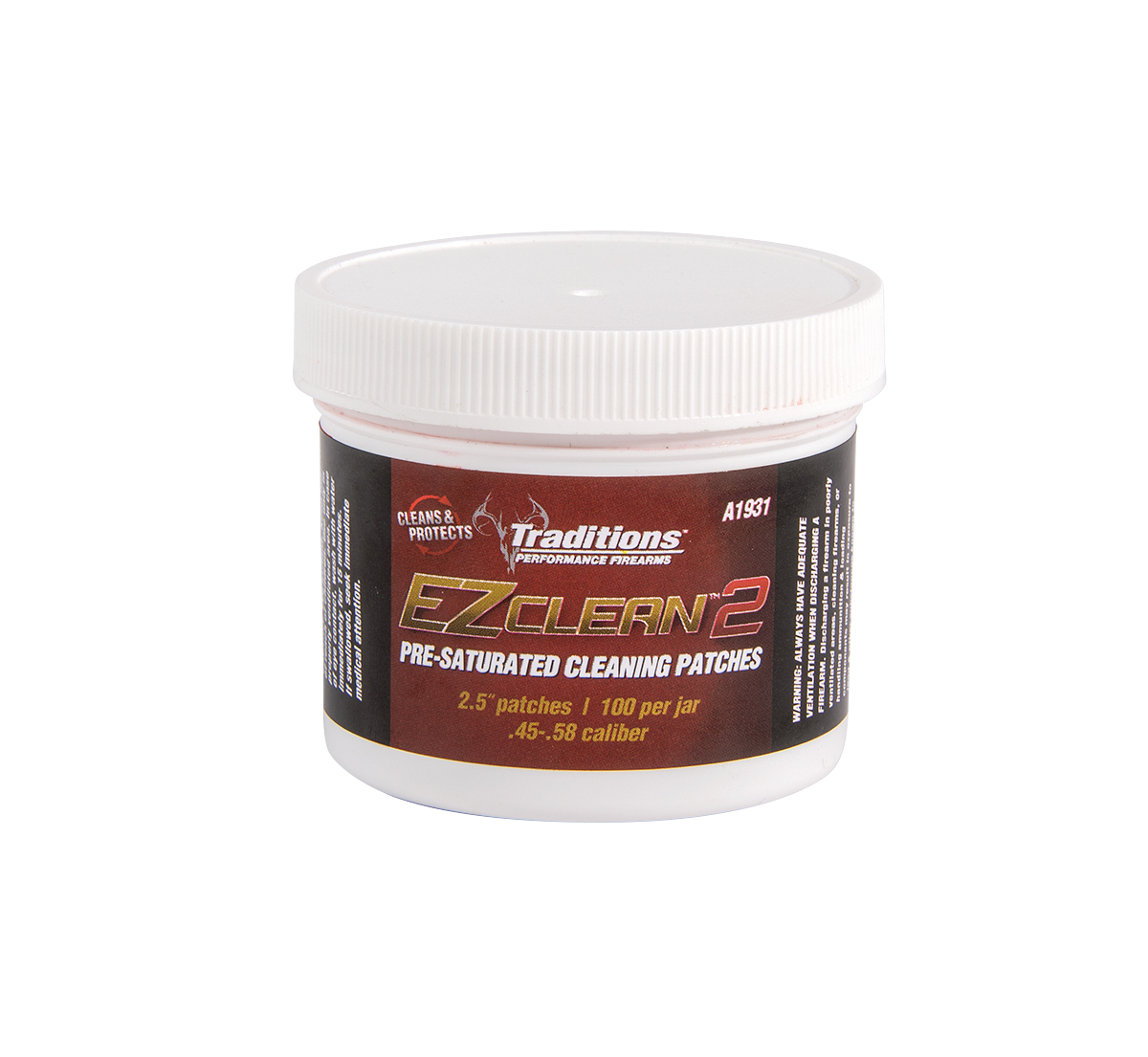 EZClean2® Pre-Saturated Cleaning Patches 100/Jar